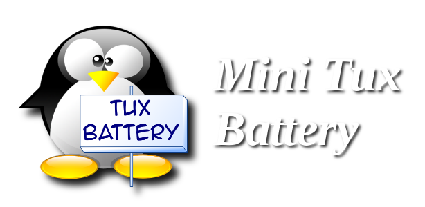 Mini Tux Battery logo
